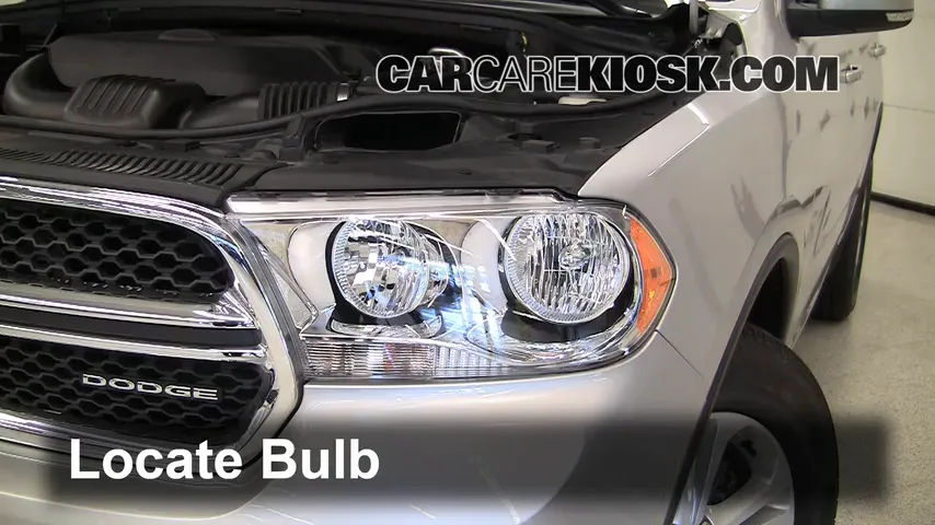 2011 Dodge Durango Crew 3.6L V6 FlexFuel Lights Headlight (replace bulb)